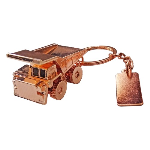 Llavero Metálico Camion Minero K87 ENCOBRIZADO