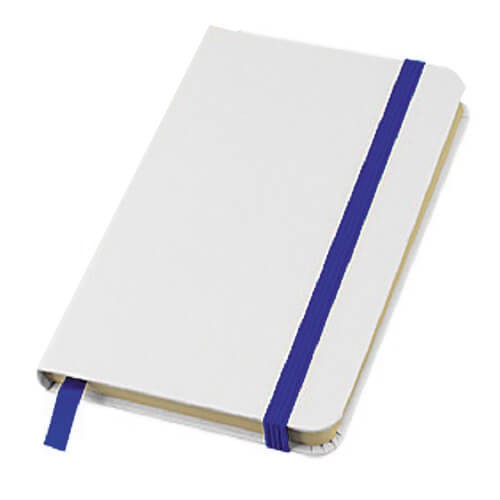 Cuaderno - Libreta Tapa Simil Cuero PU White N35