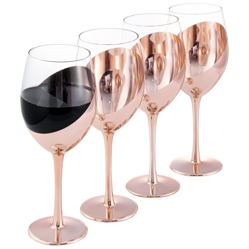 Set de 4 Copas de Vino ENCOBRIZADO M87