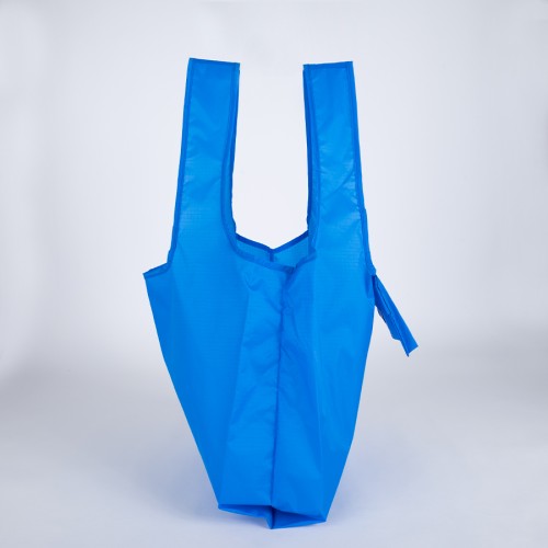Bolsa plegable de compras en tela reciclada RPET 15L