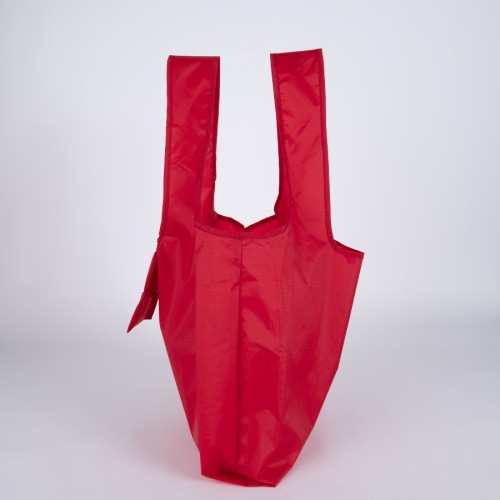 Bolsa plegable de compras en tela reciclada RPET 15L