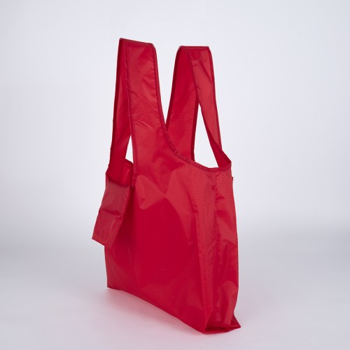 Bolsa plegable de compras en tela reciclada RPET 15L