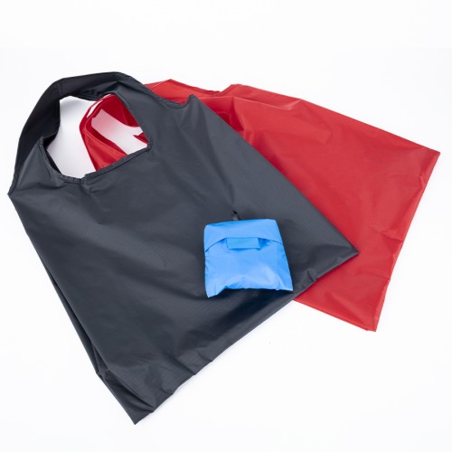 Bolsa plegable de compras en tela reciclada RPET 15L