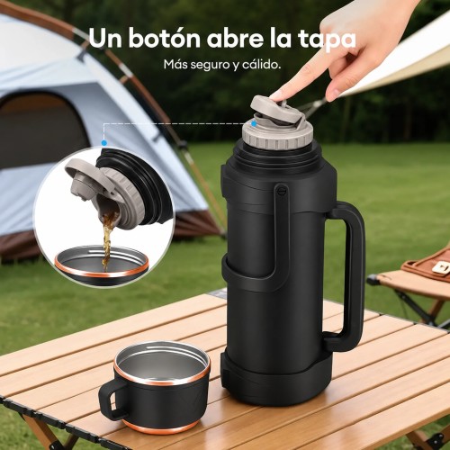 Termo Acero Inoxidable M129 ENCOBRIZADO
