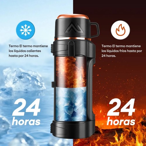 Termo Acero Inoxidable M129 ENCOBRIZADO