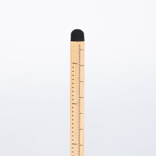 Lápiz de Bamboo con punta Tungsteno, Puntero Touch-Screen y regla de medir