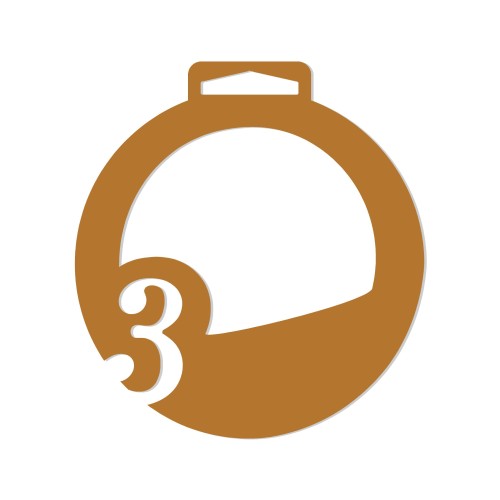 Medalla Acrílico MD 185