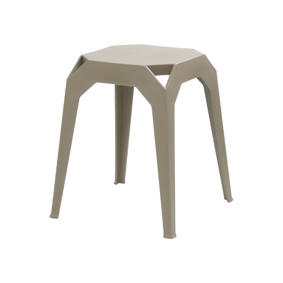 Piso apilable de plástico rígido 