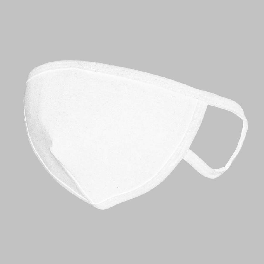 Mascarilla de 1 capa 100% Algodón, para niños.