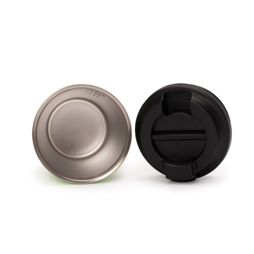 Mug térmico metálico doble pared 