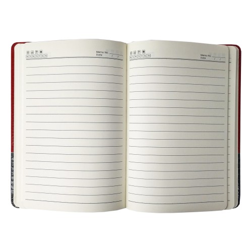 Cuaderno - Libreta Tapa Simil Cuero PU Bicolor N53