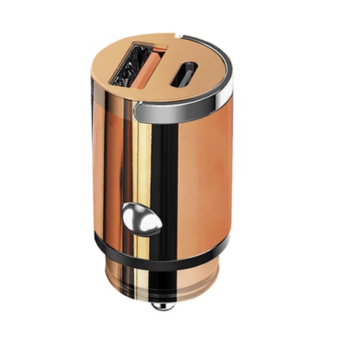 Adaptador Metálico para Automóvil CC10 ENCOBRIZADO