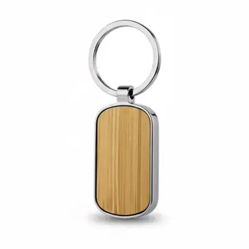Llavero Madera Bamboo K124