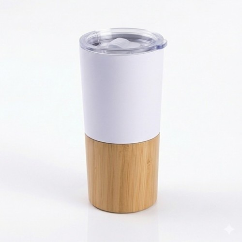 Mug Tazón Acero Inoxidable / Bamboo M202