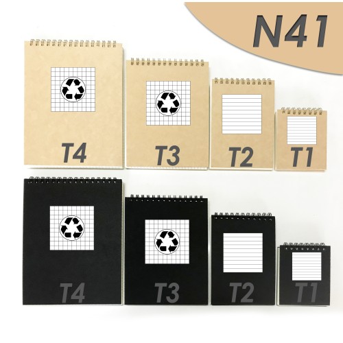 Cuaderno - Libreta Tapa Cartón N41