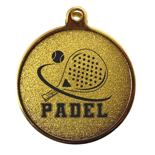 Medalla de Fierro Pádel 55mm PAD55