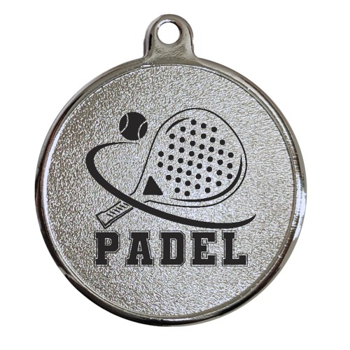 Medalla de Fierro Pádel 55mm PAD55