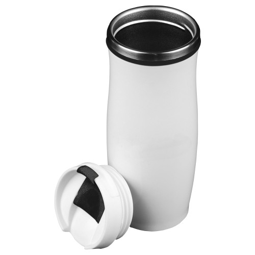 Mug Tazón Acero Inoxidable Termico M17 BLANCO