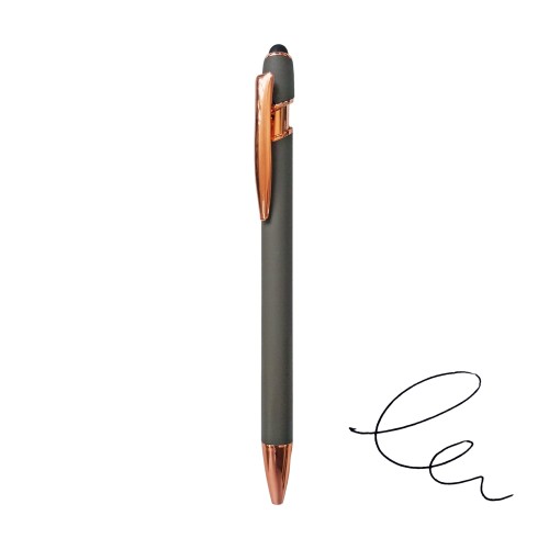 Bolígrafo Lápiz Metálico Engomado Gris/ENCOBRIZADO L73
