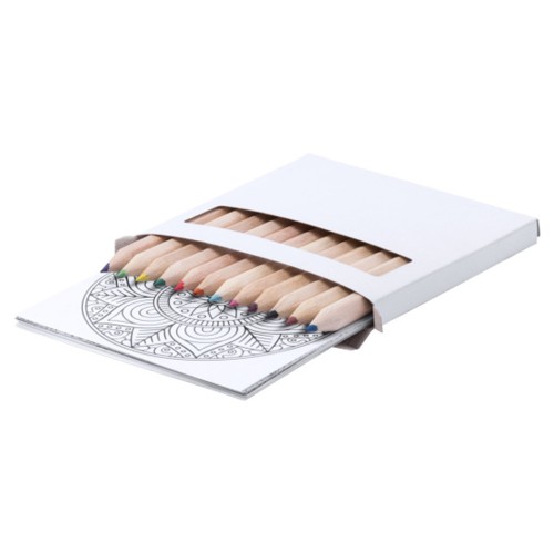Bolígrafo Lápices de colores con láminas para colorear Set N200