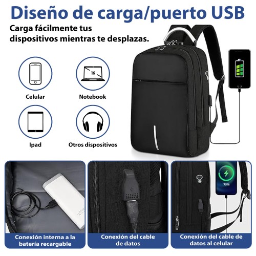 Mochila Porta Notebook E47