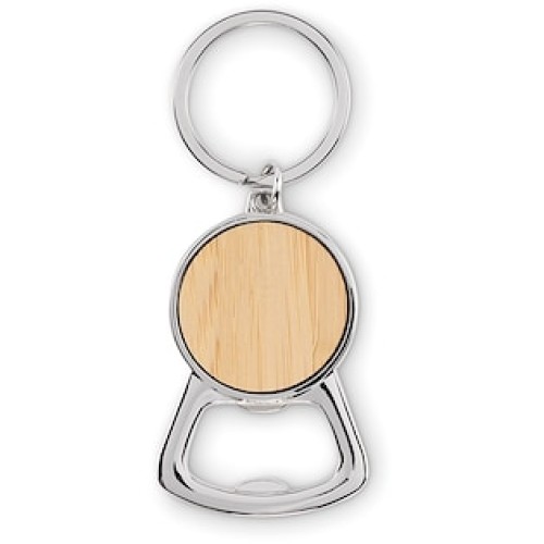 Llavero Madera Bamboo Destapador K122