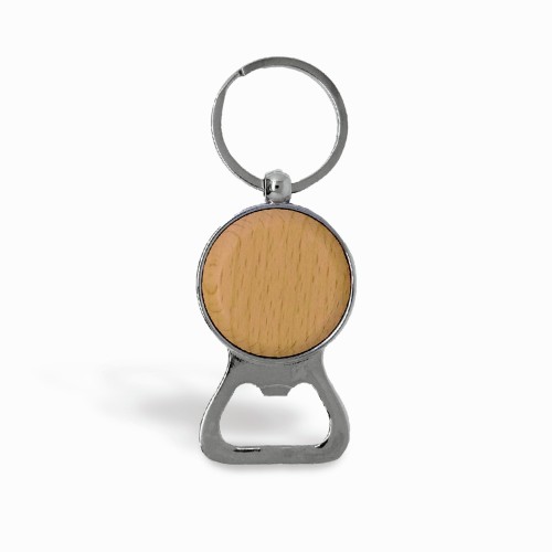 Llavero Madera Bamboo Destapador K122