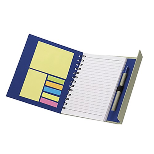 Cuaderno - Libreta - Memo Tapa carton con Bolígrafo Set N51