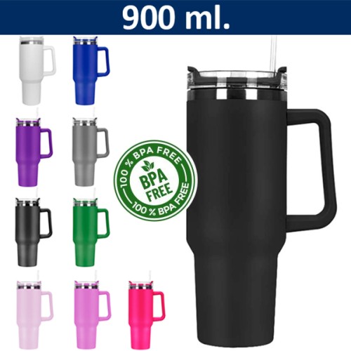 Mug Tazón Acero Inoxidable Termico M46