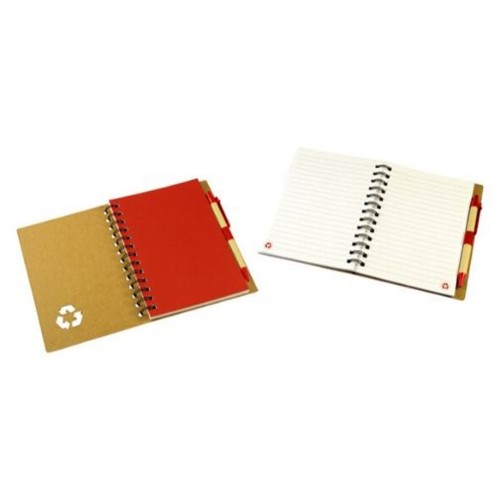 Cuaderno - Libreta Tapa Cartón Ecológico Compost N49