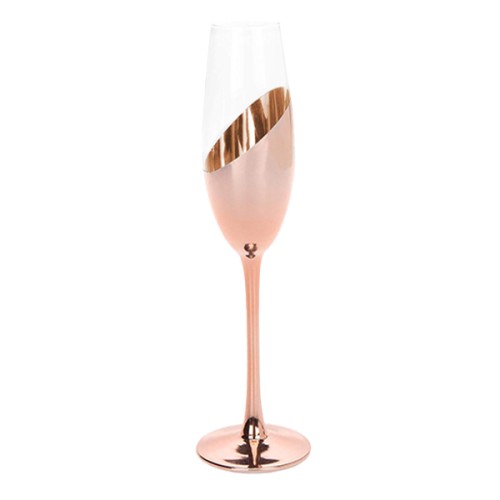 Set de 4 Copas Champagne ENCOBRIZADO M85